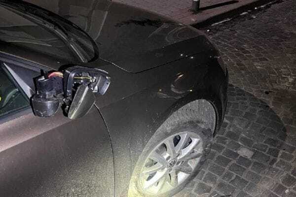 У Мукачеві Skoda в'їхала у Volkswagen