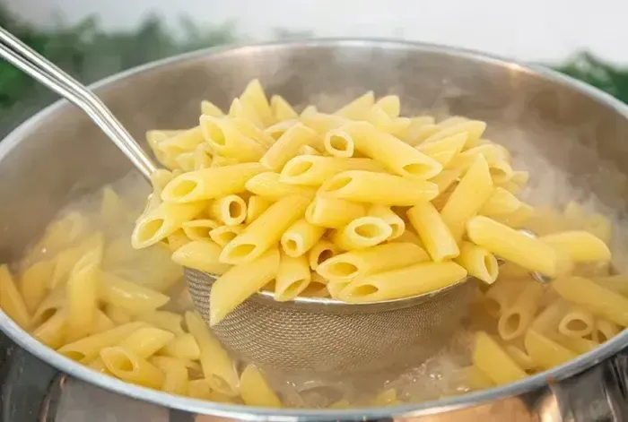 Макарони процес приготування