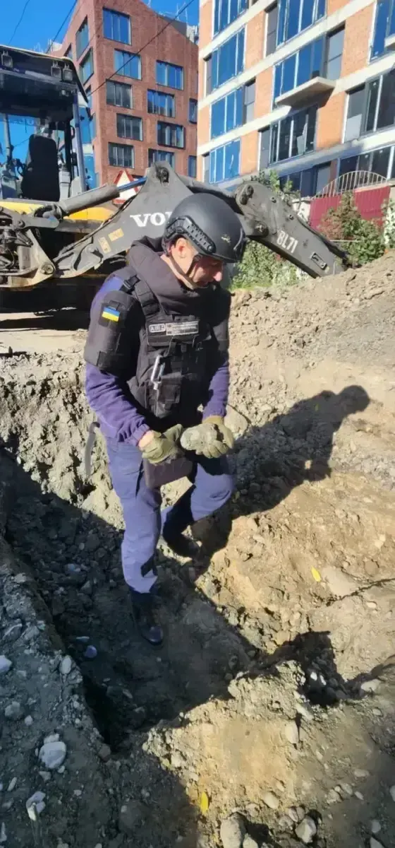 Бомба на будмайданчику: як в Ужгороді виявили спадок Другої світової