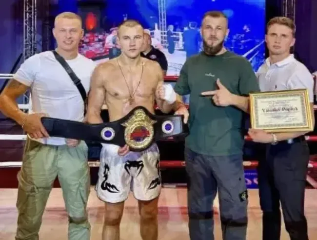 Кікбоксер з Рахівщини підкорив світ: Ярослав Поп’юк став чемпіоном ISKA у Мускаті