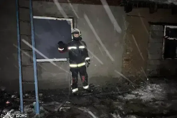 На Закарпатті сталася пожежа у приватній будівлі