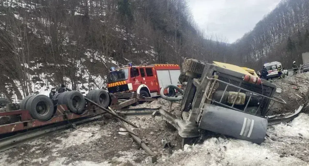 На Закарпатті затримали водія вантажівки після смертельної аварії на трасі Київ—Чоп