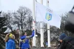 В Ужгороді підняли Олімпійський прапор з нагоди відкриття Зимових Олімпійських ігор-2026