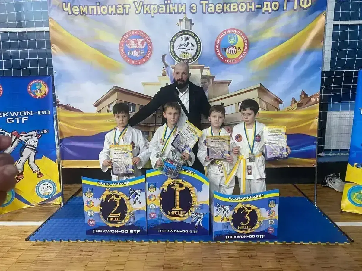 Юні Мукачевці здобули призові місця на чемпіонаті України з тхеквондо
