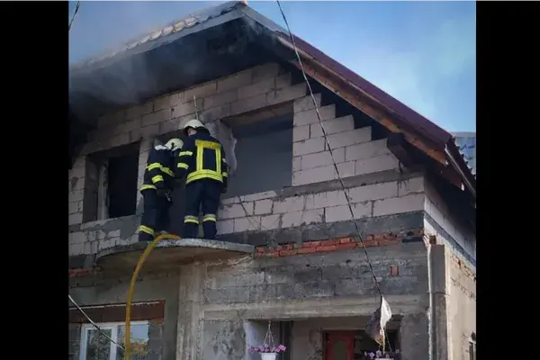 Ужгородщина: пожежу в житловому будинку ліквідували за годину