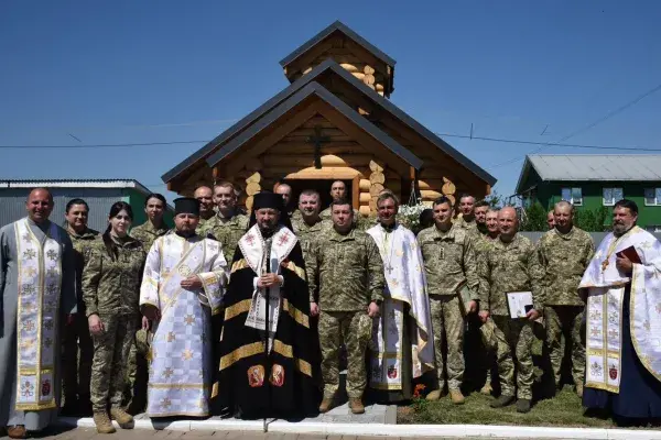 На Закарпатті у прикордонному підрозділі відкрили каплицю святого Флоріана