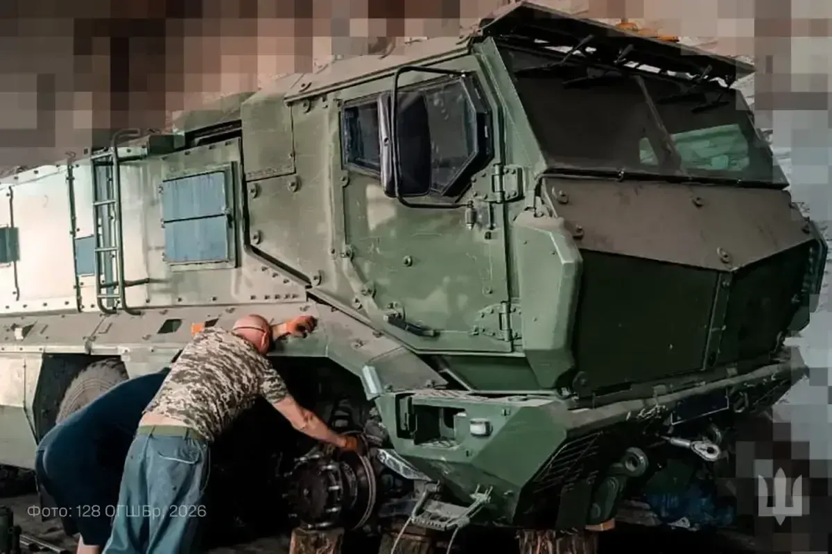 “Тайфун” знову в строю: у 128-й Закарпатській бригаді відновили трофейну техніку