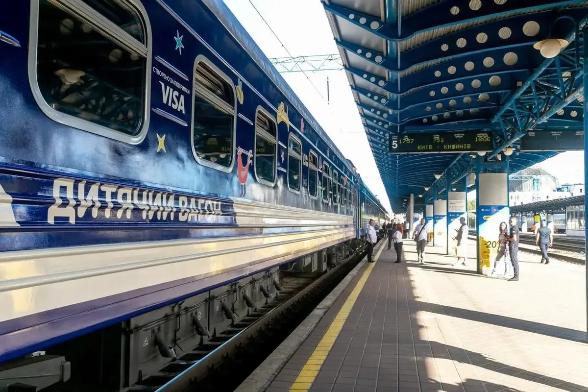 Укрзалізниця збільшуює кількість дитячих вагонів: серед напрямків — Закарпаття