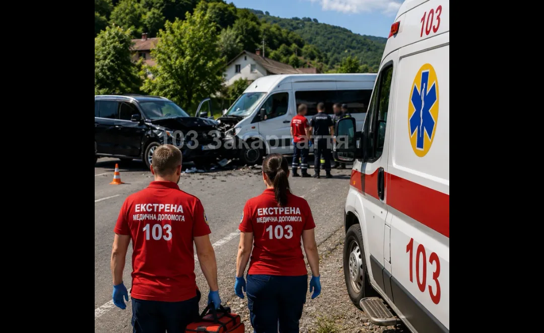 ДТП на Рахівщині: п’ятеро травмованих, серед постраждалих — двоє дітей