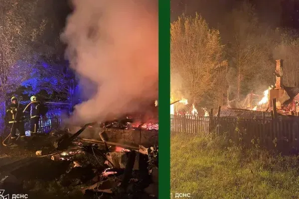 Уважність таксиста допомогла вчасно виявити пожежу на Рахівщині