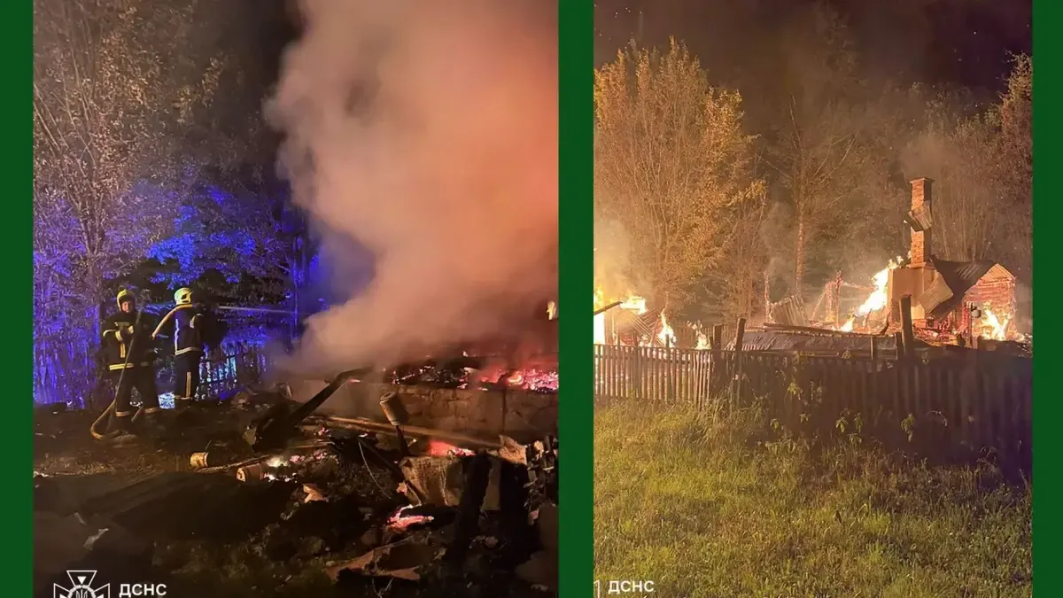 Уважність таксиста допомогла вчасно виявити пожежу на Рахівщині