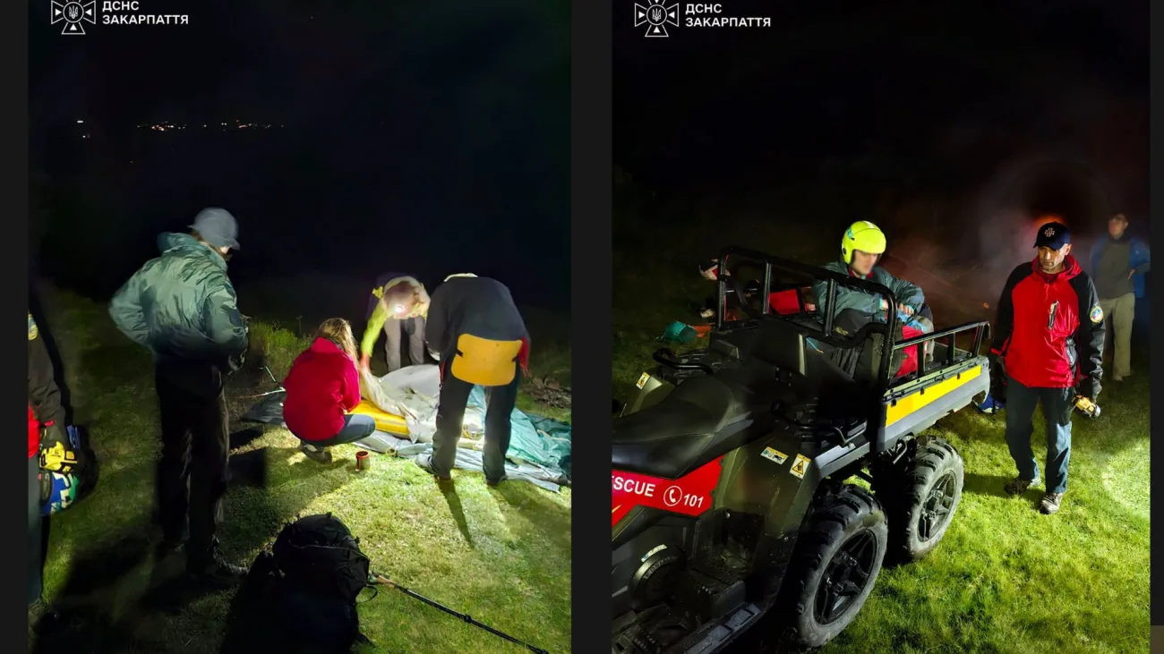 На Рахівщині рятувальники допомогли туристу з Рівного, якому стало зле в горах