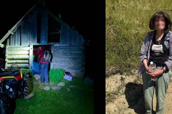 На Рахівщині рятувальники знайшли 63-річну туристку, яка заблукала біля Петроса