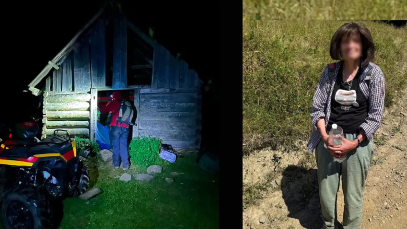 На Рахівщині рятувальники знайшли 63-річну туристку, яка заблукала біля Петроса