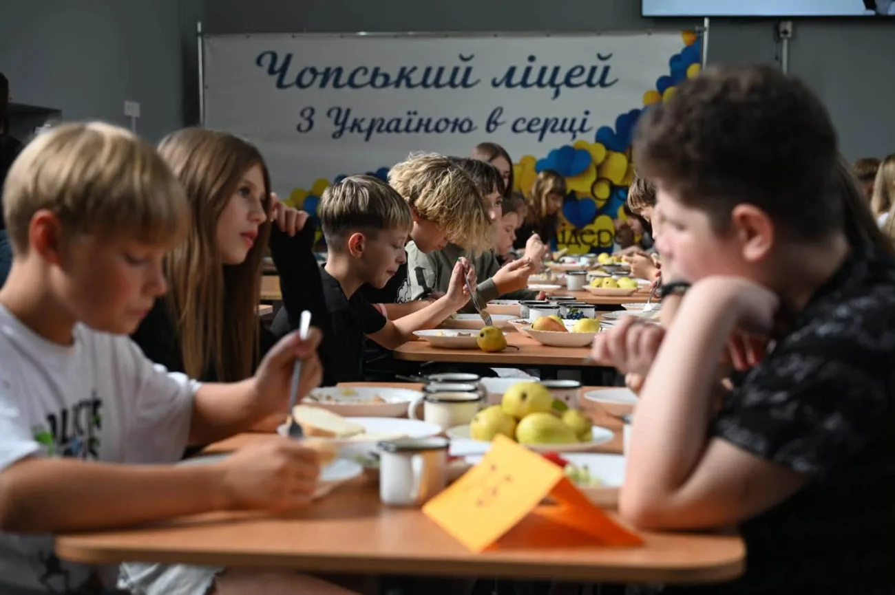 Чопській громаді безоплатно харчують понад 1100 школярів