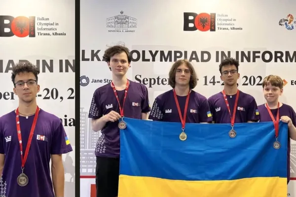 Юний ужгородський програміст став призером Балканської олімпіади з інформатики