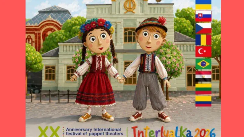 Ювілейний фестиваль театрів ляльок «Інтерлялька-2026» відбудеться в Ужгороді