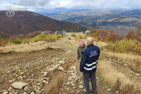 Через рух позашляховиків на горі Гимба відкрили кримінальне провадження
