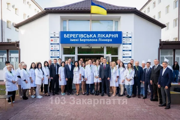 Міністр охорони здоров’я Віктор Ляшко відвідав станцію екстреної меддопомоги в Берегові