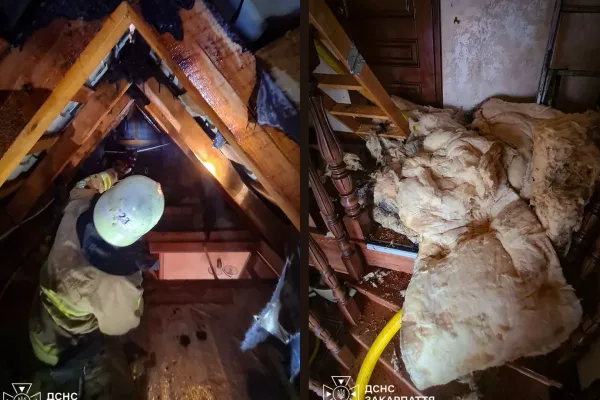 На Рахівщині пожежу в житловому будинку ліквідували менш ніж за 10 хвилин