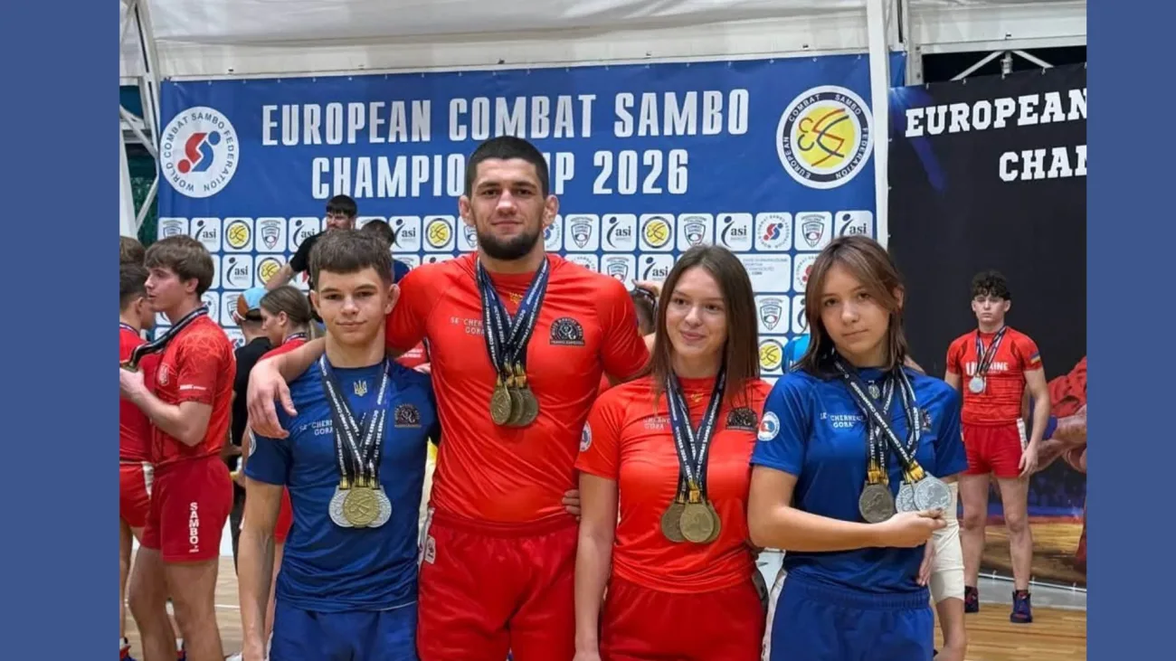 Сім золотих нагород: спортсмени з Мукачева успішно виступили на чемпіонаті Європи
