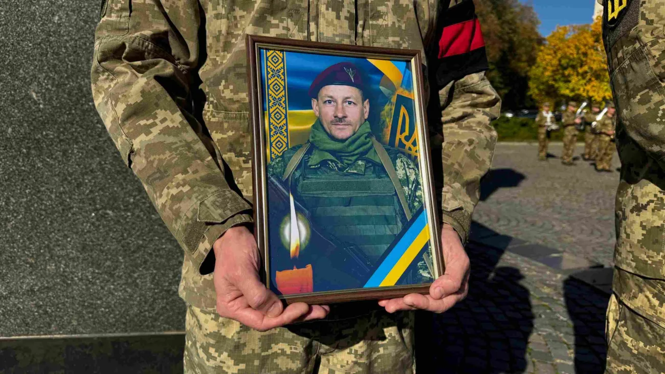 В Ужгороді попрощалися із захисником України Аркадієм Шугаром